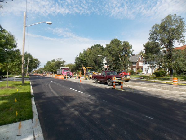 Perk Company, Inc. - Cliftone Blvd site work