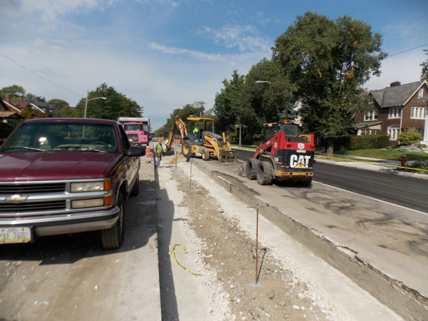 Perk Company, Inc. - Cliftone Blvd site work
