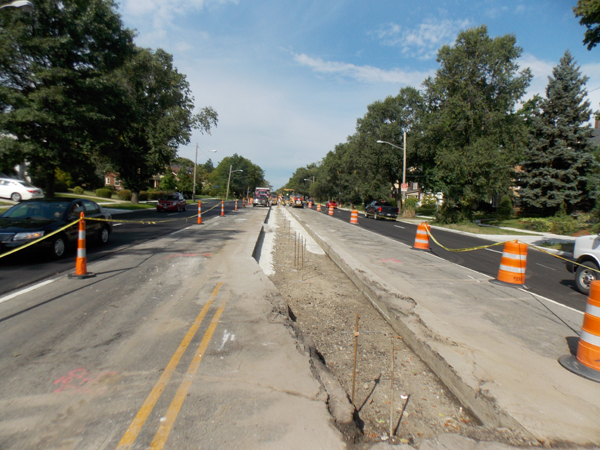 Perk Company, Inc. - Cliftone Blvd site work